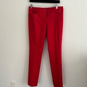 Express red pants